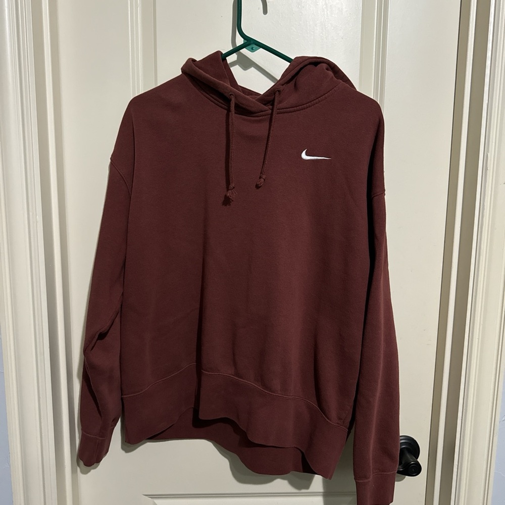 Nike Women's Brown Hoodie Sweater